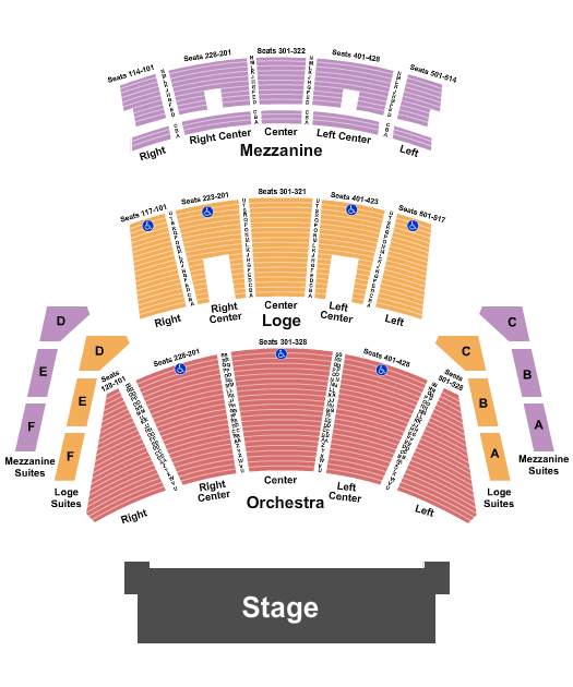 Microsoft Theater Cirque du Soleil Seating Chart